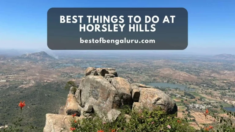Horsley Hills From Bangalore: Things to Do, Best Time to Visit, Resorts and Food