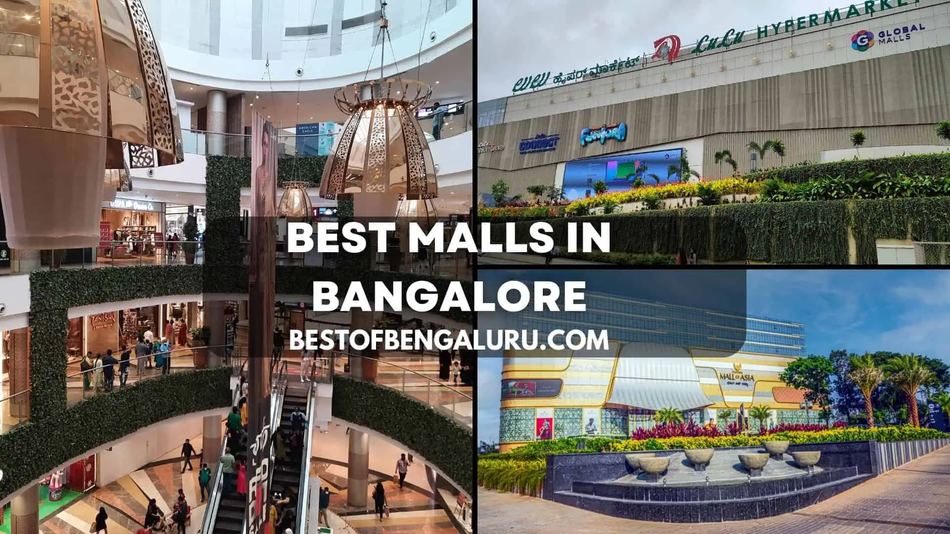 Top 12 Best Malls in Bangalore: Phoenix Mall of Asia, Lulu Mall and ...