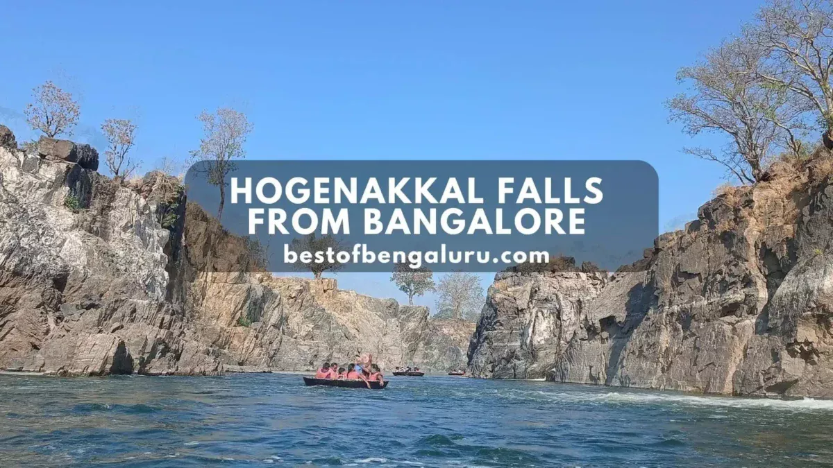 Hogenakkal Falls from Bangalore Distance, Best Time to Visit, Boat Rides, and Travel Tips