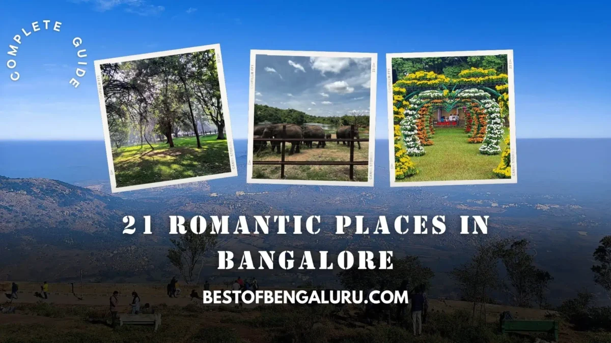 21 Romantic Places in Bangalore for Couples to Go on a Date