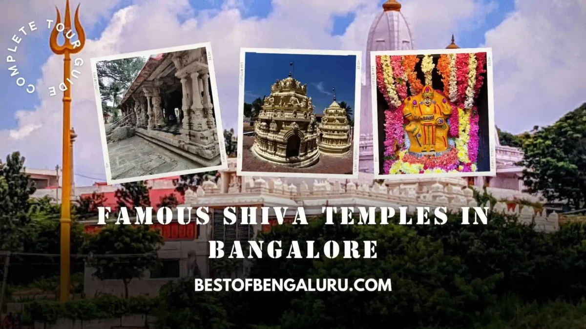 Famous 5 Shiva Temples in Bangalore