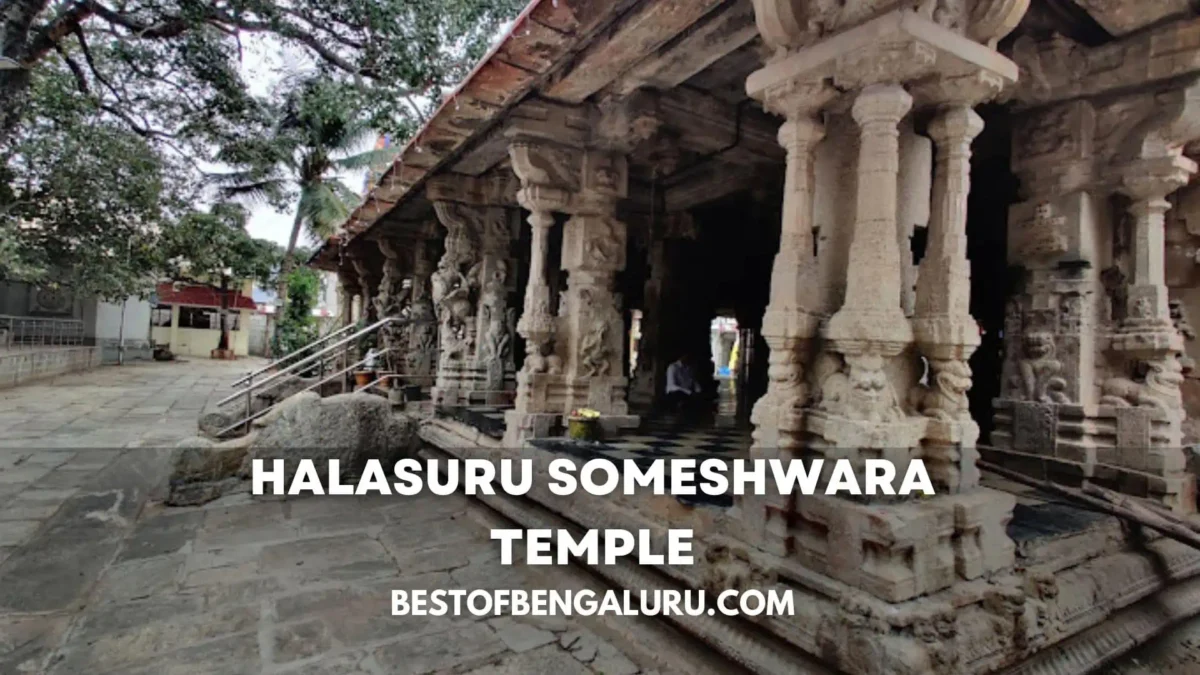Halasuru Someshwara Shiva Temple Bangalore