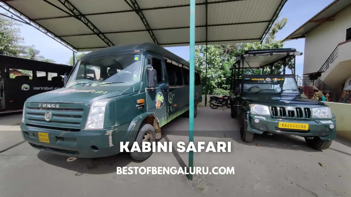 Kabini Safari Vehicles